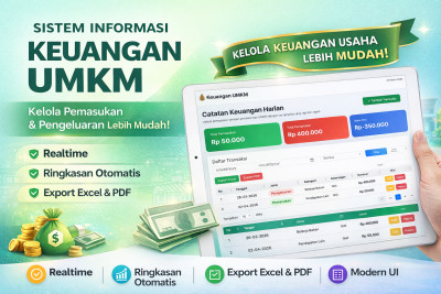 Aplikasi Pembukuan UMKM Berbasis Web