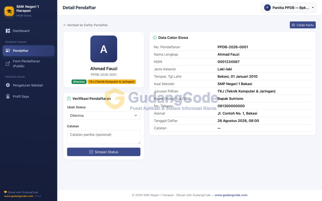 Aplikasi PPDB Online - Aplikasi PPDB Online — Screenshot 3