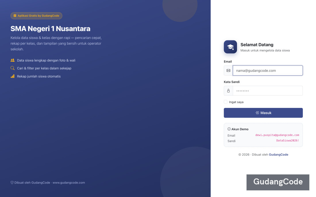Student Data Management App