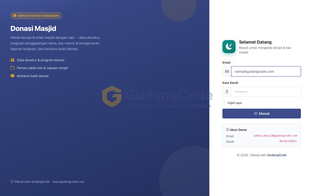 Mosque Donation & Charity App