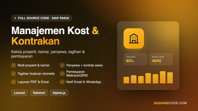 Aplikasi Manajemen Kost & Kontrakan