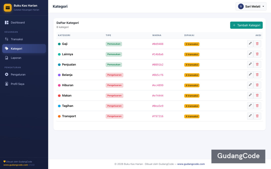 Daily Finance Tracker App