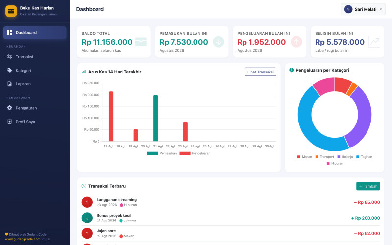 Daily Finance Tracker App