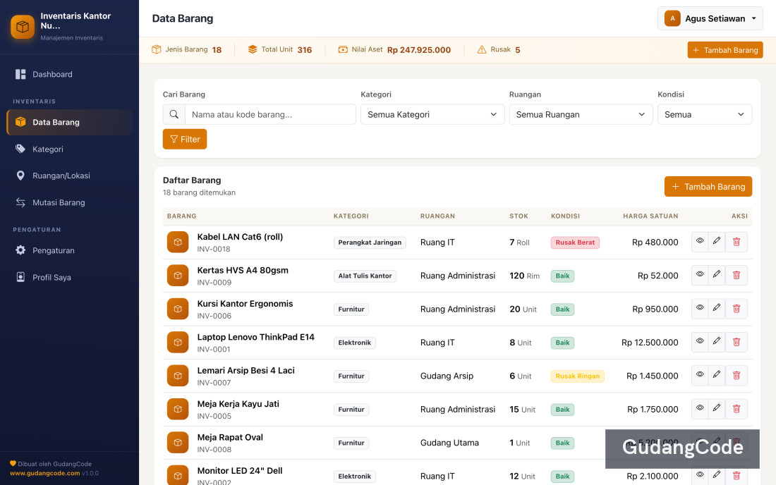 Inventory Management App