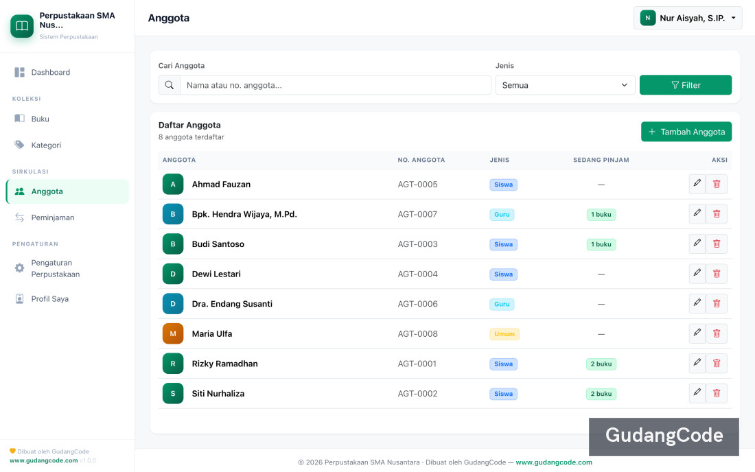 Mini Library App