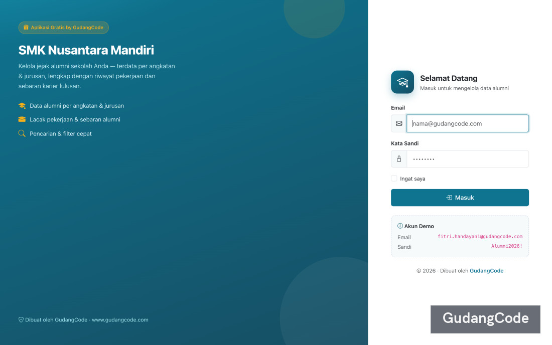 Aplikasi Data Alumni - Aplikasi Data Alumni — Screenshot 4