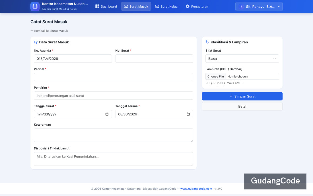Mail Agenda App