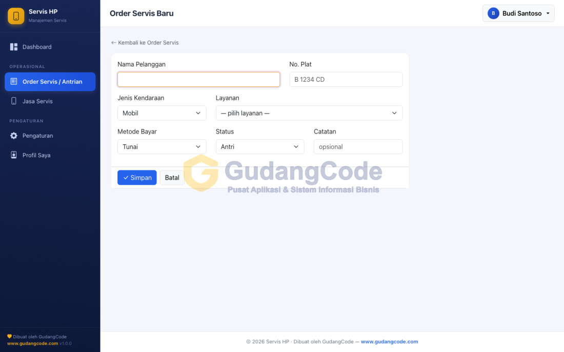 Gadget & Electronics Repair Management App