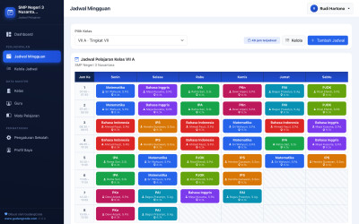 Aplikasi Jadwal Pelajaran