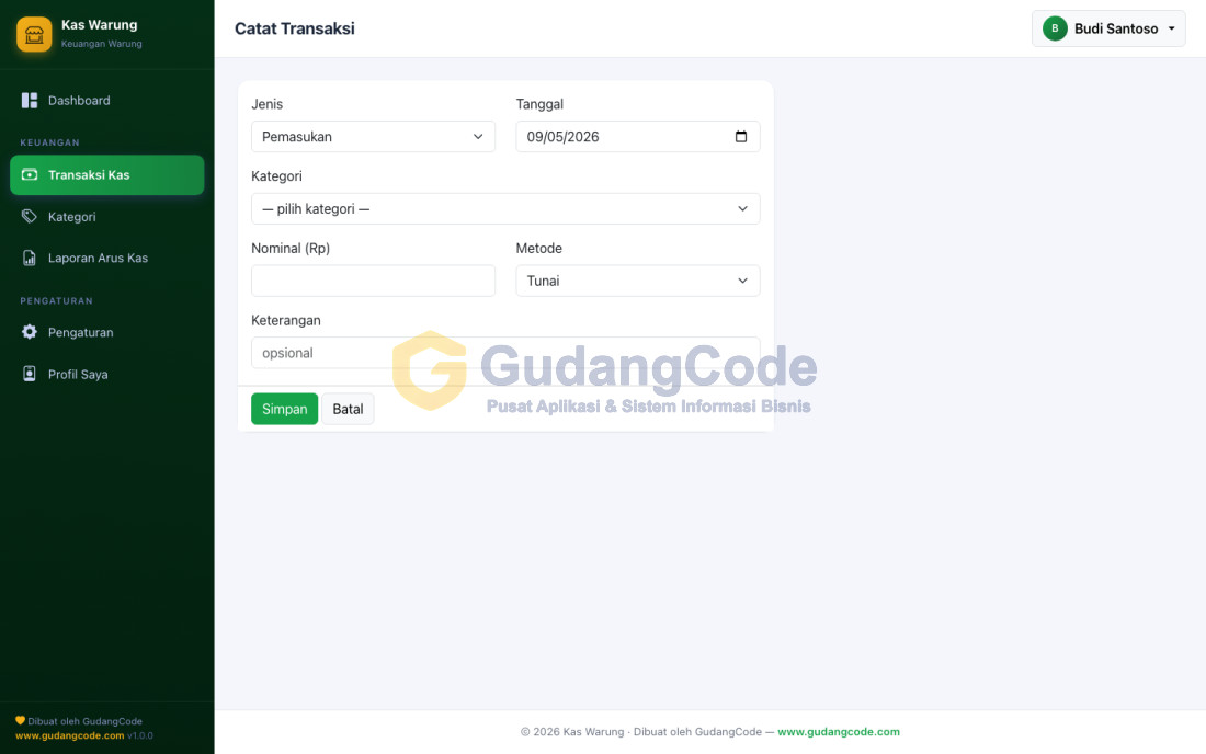 Grocery Store Finance App