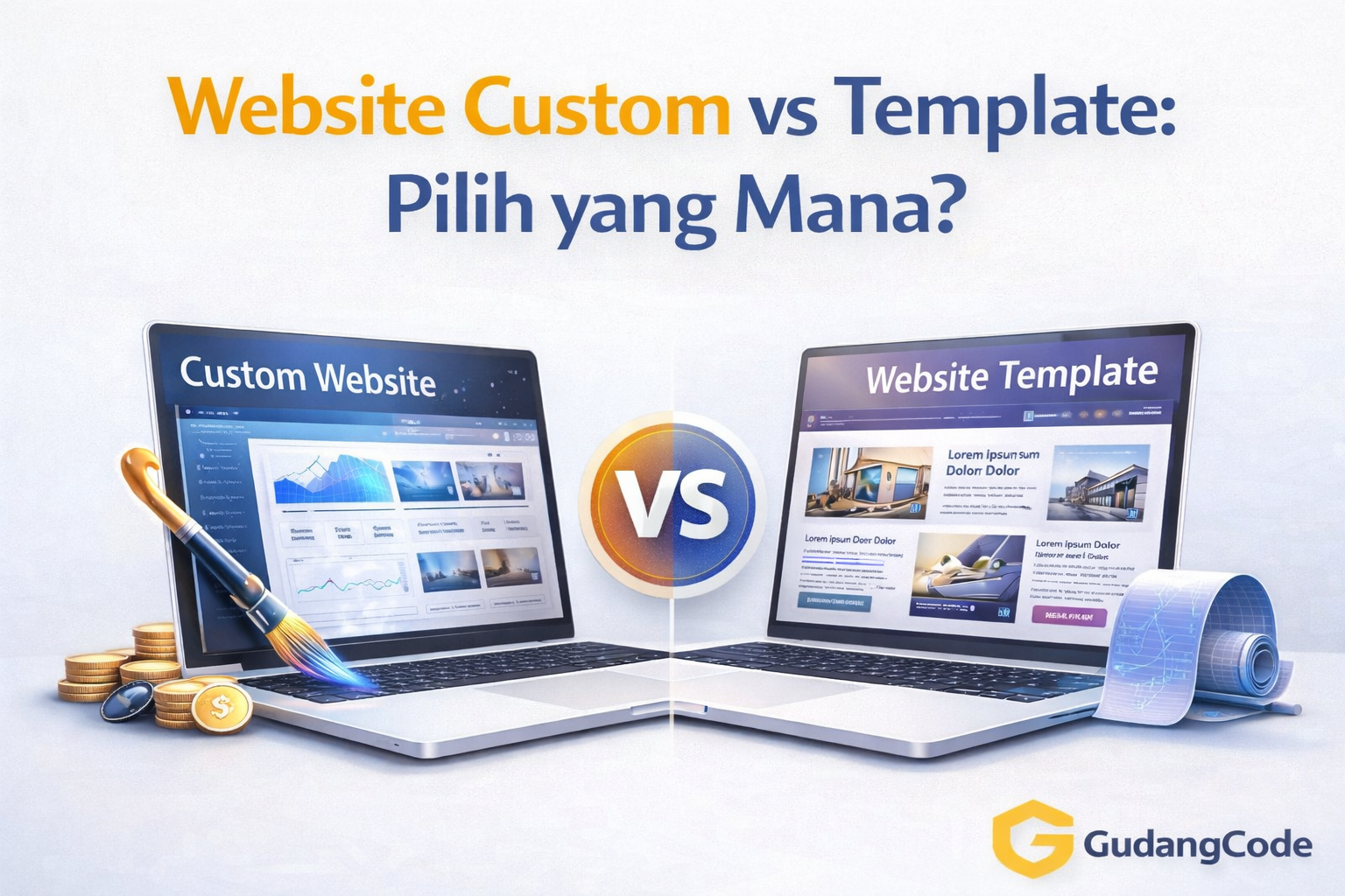 Custom Website vs Template: Which One Should You Choose?