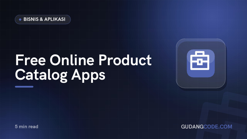 Free Online Product Catalog Apps
