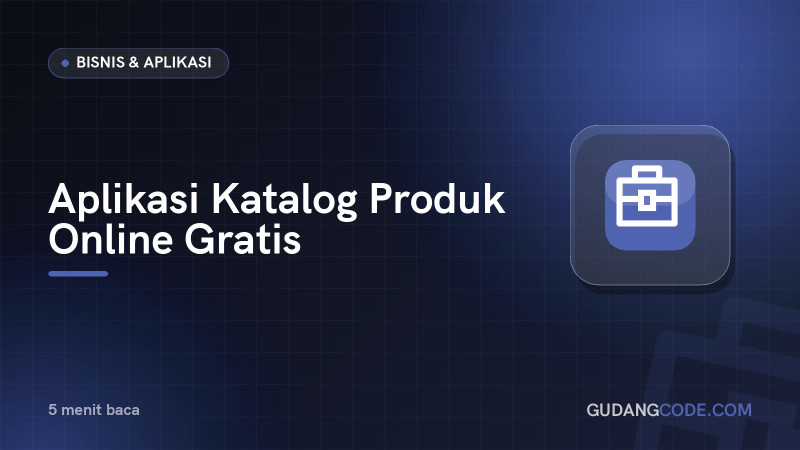 Free Online Product Catalog Apps