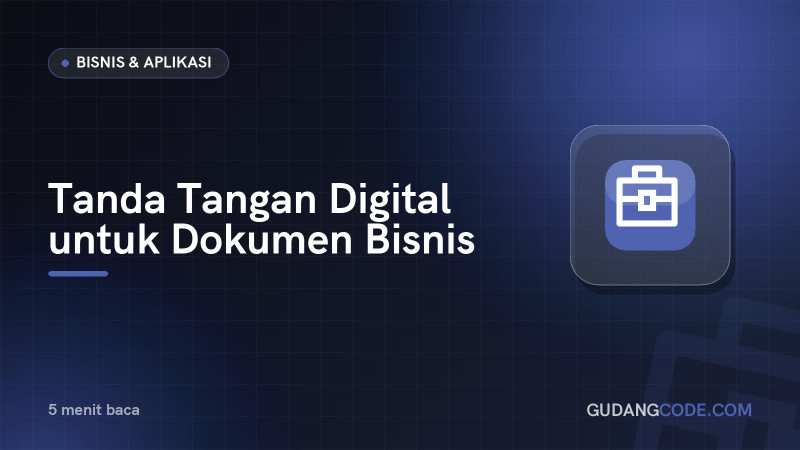 Digital Signatures for Business Documents