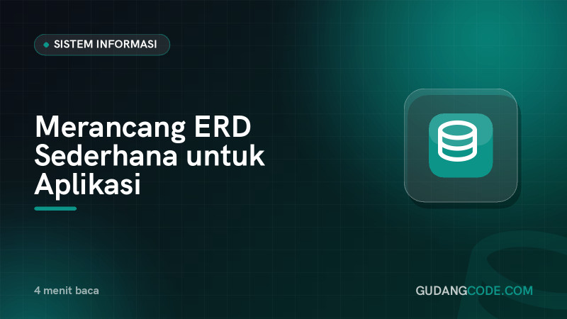 Designing a Simple ERD for Your App