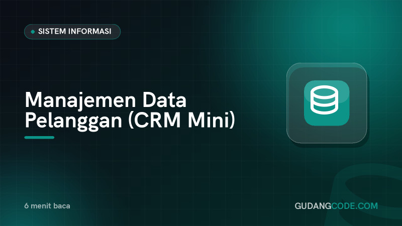 Customer Data Management (Mini CRM)