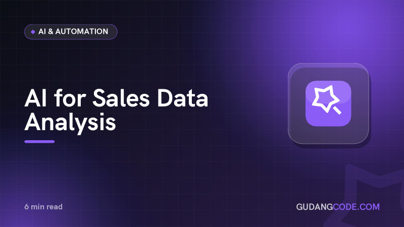 AI for Sales Data Analysis