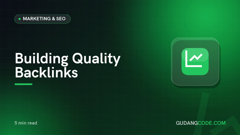 Building Quality Backlinks