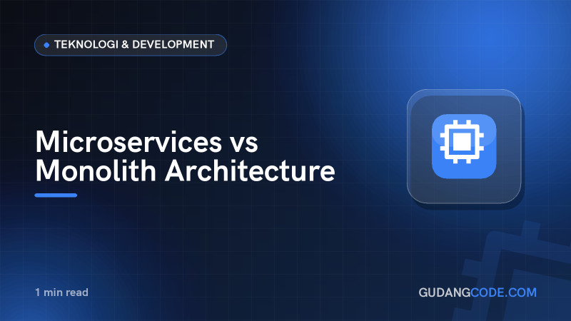 Microservices vs Monolith Architecture