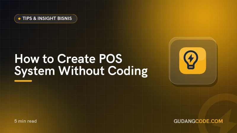 How to Create POS System Without Coding