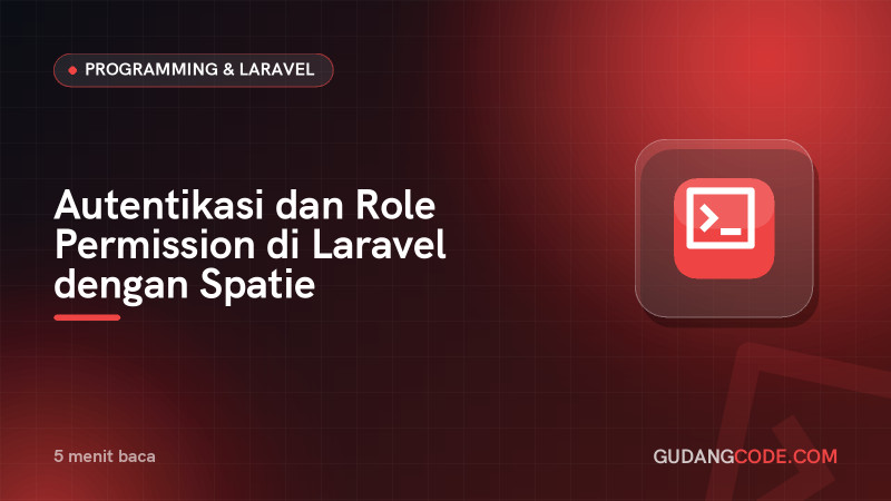 Authentication and Role Permissions in Laravel with Spatie
