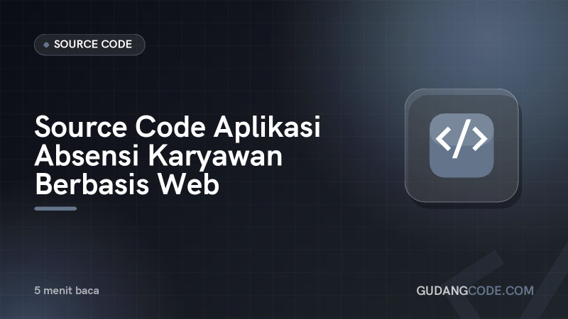 Web-Based Employee Attendance App Source Code