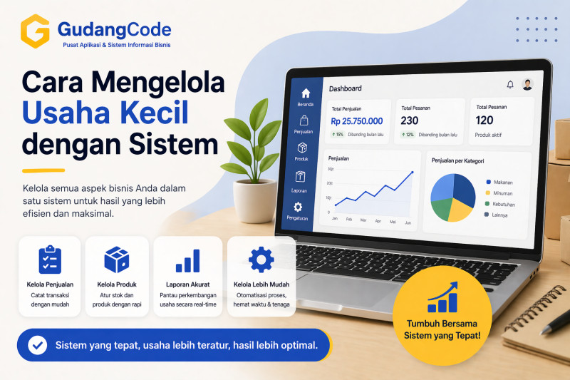 Cara Mengelola Usaha Kecil dengan Sistem